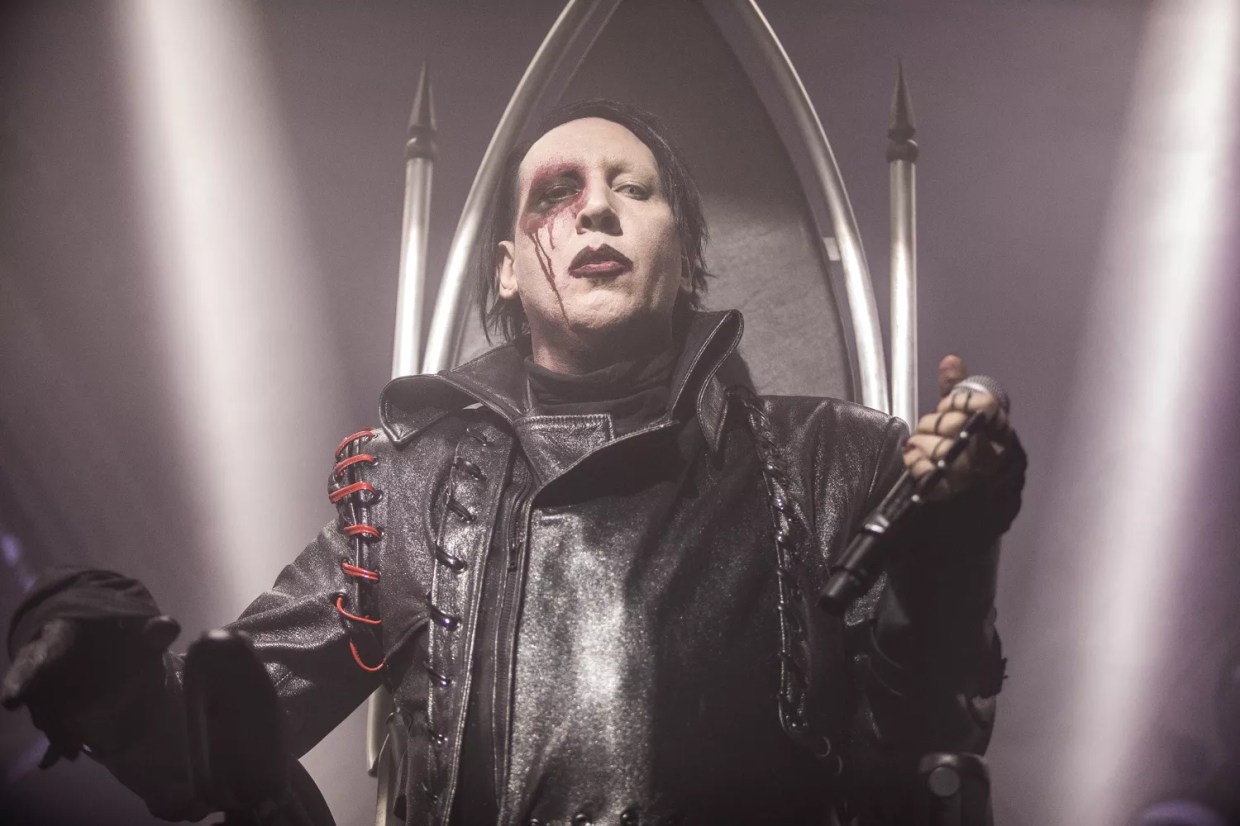 Marilyn Manson Lit Up The Van Buren in Downtown Phoenix