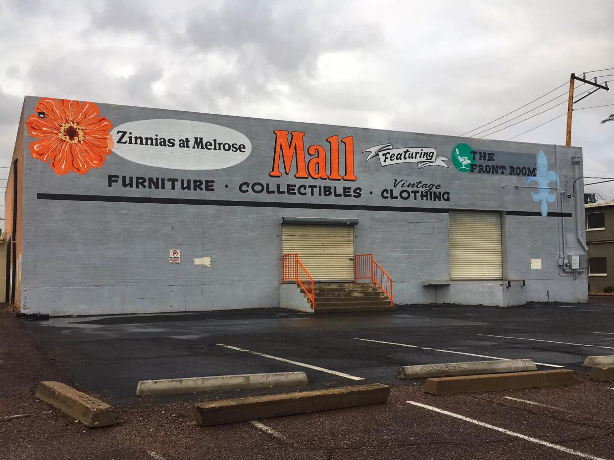 Say Goodbye to Zinnias at Melrose