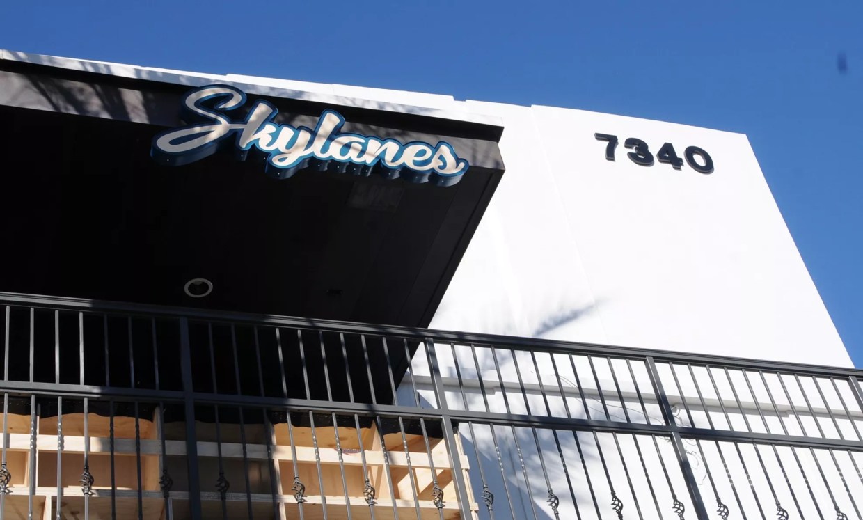 Boutique Bowling Alley Skylanes Is Now Open