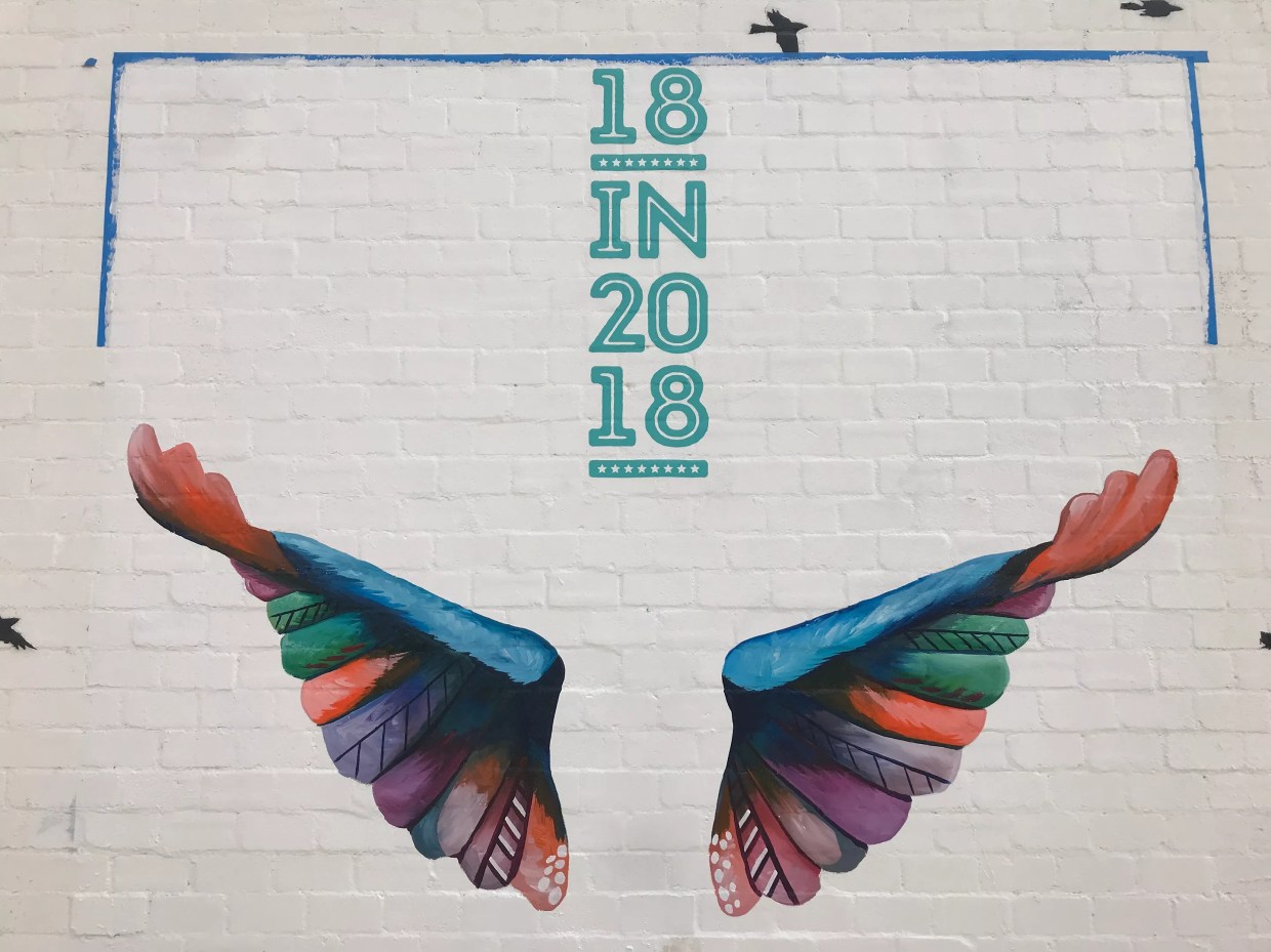 Lauren Lee Paints Augmented Reality Mural in Roosevelt Row