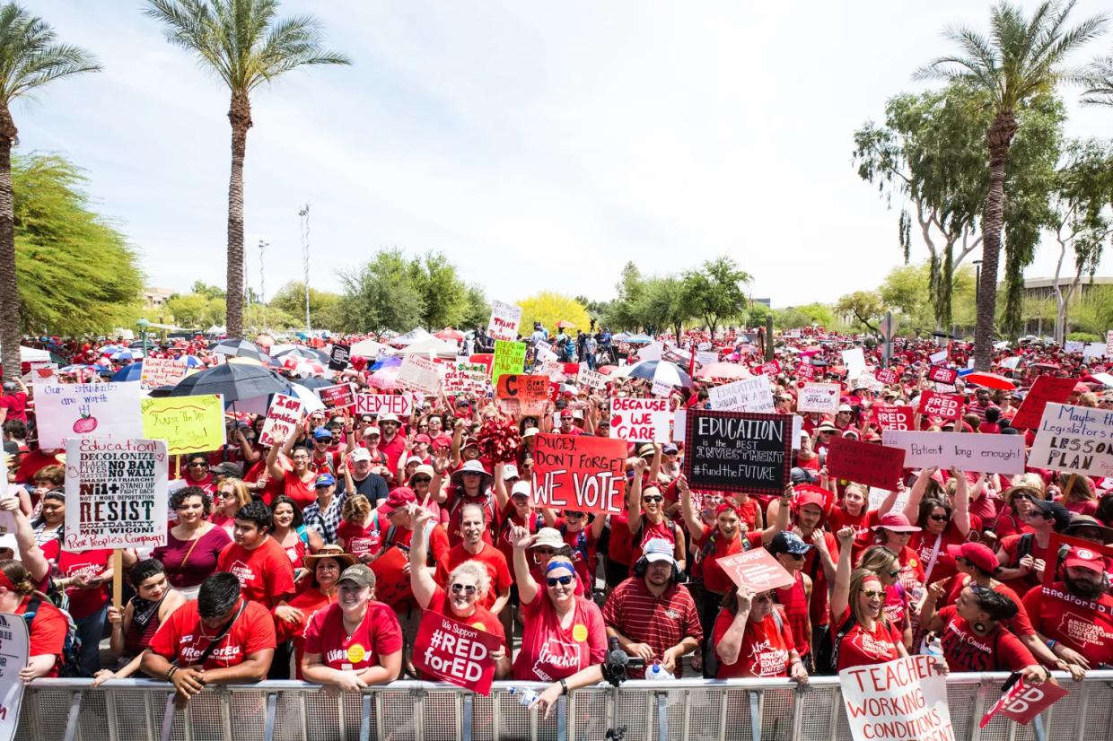 Chandler School District Flip-Flops, Decides to Extend Strike to Monday