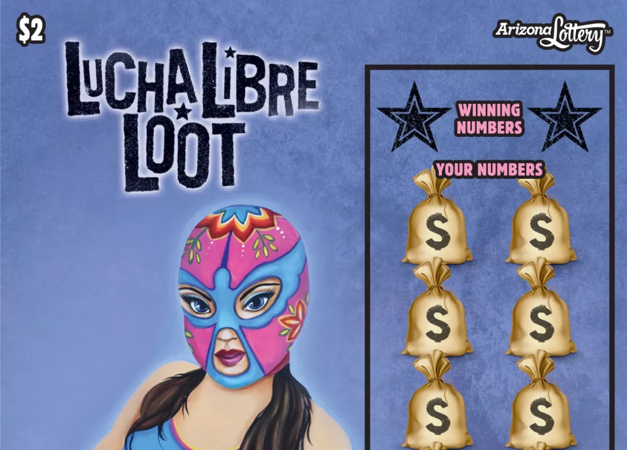 Phoenix Artist Emily Costello Designs New Lucha Libre Lottery Tickets