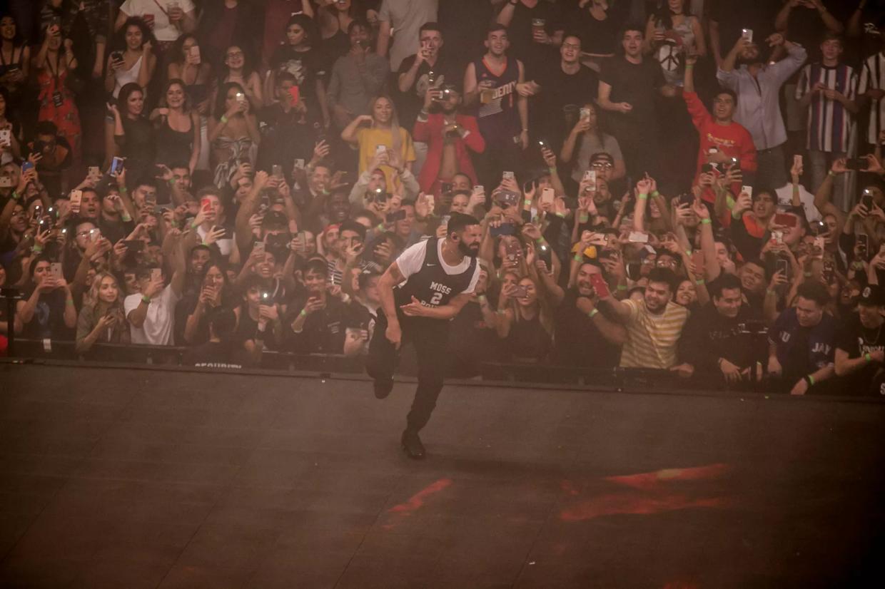 Drake, Migos, and a Flying Lamborghini Go Through the Roof at Gila River Arena