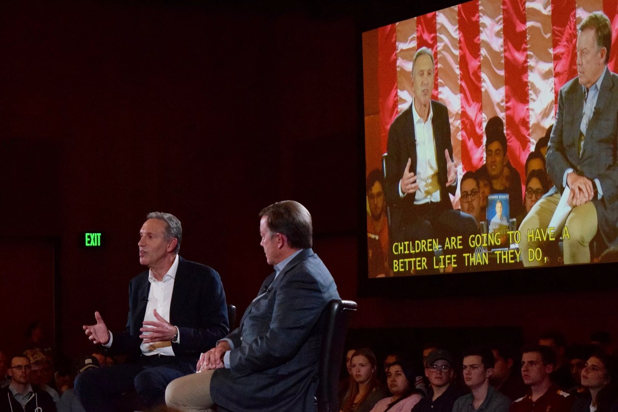 Teasing Presidential Run, Howard Schultz Claims He Won’t Throw Election to Trump