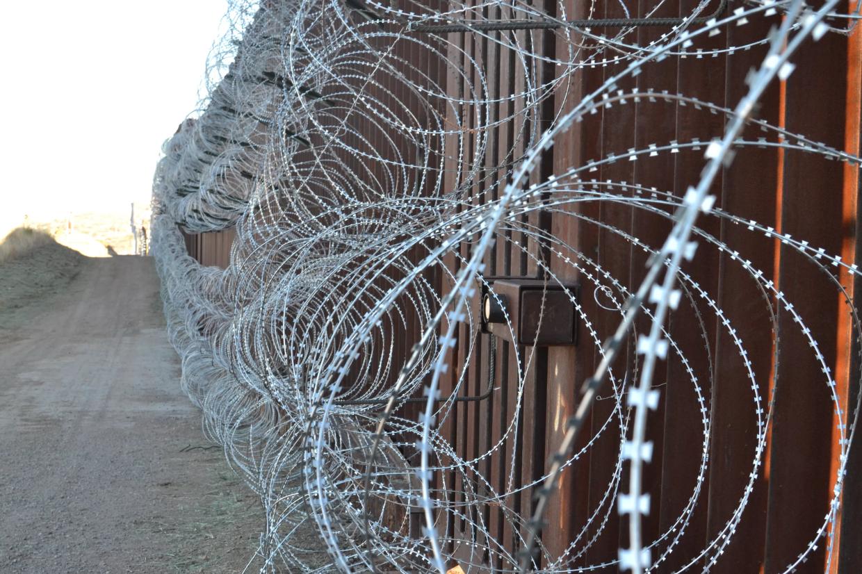 First Trump Put Razor Wire in Nogales. Then He Declared a National Emergency.