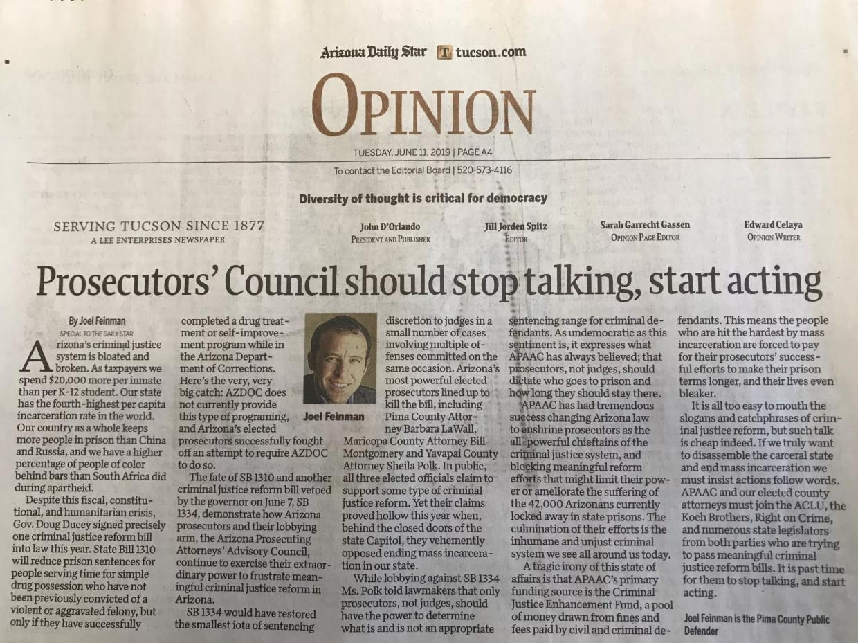 <i>Daily Star</i> Caves to Pressure From Sheila Polk, Pulls Op-Ed on Sentencing Reform