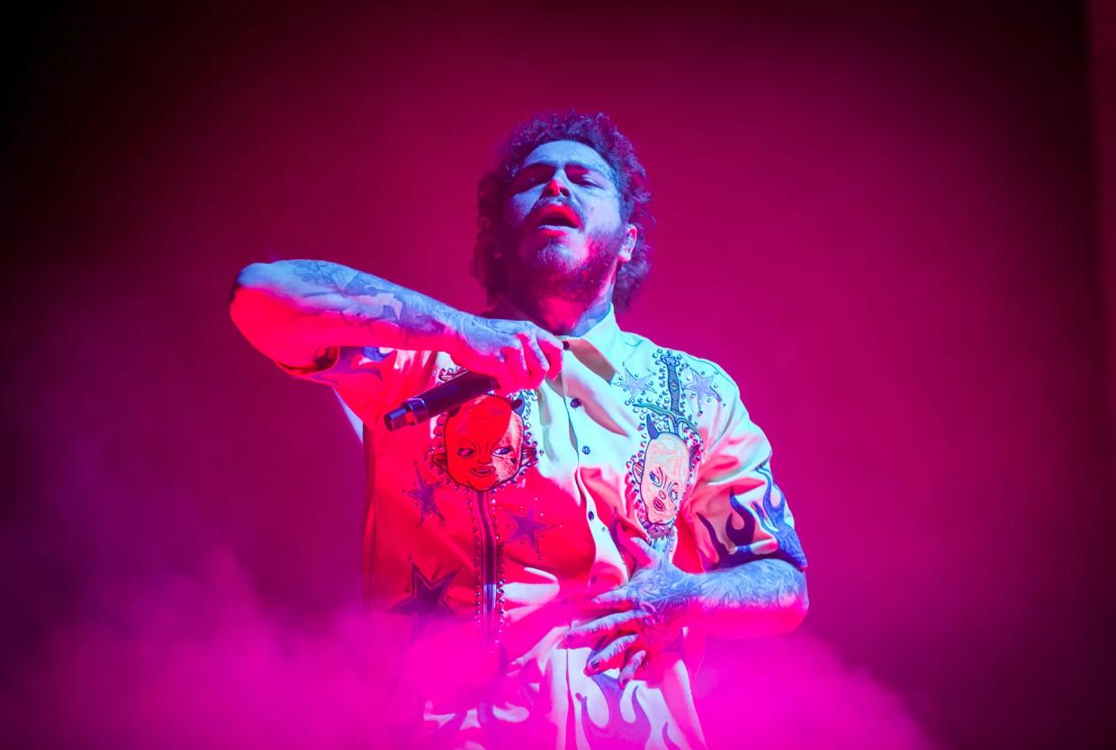 Singer Post Malone