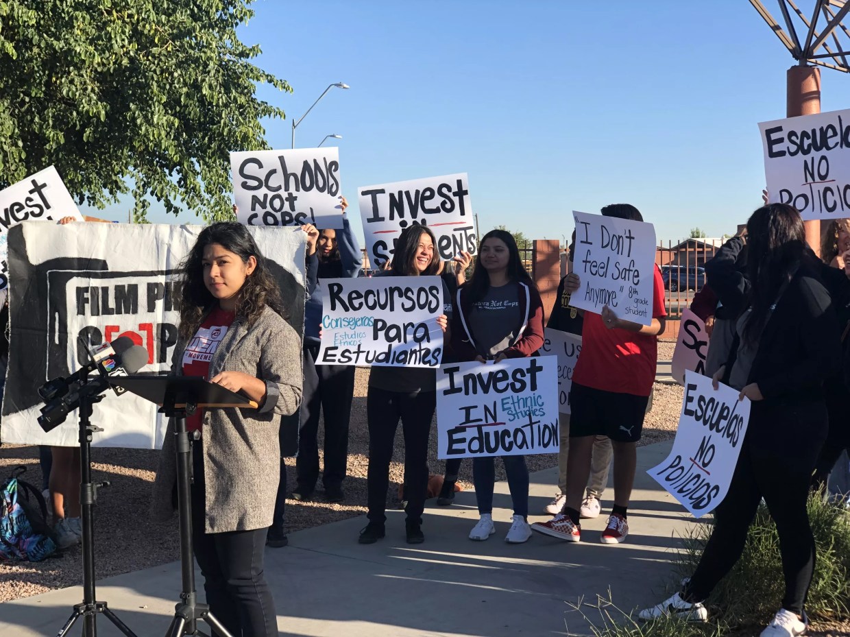 Officer Who Pepper-Sprayed Students Leaves Isaac Middle School