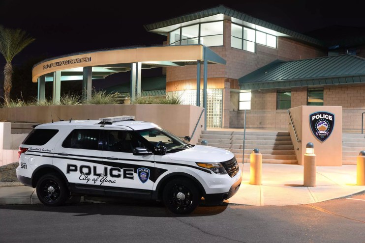 a yuma police car