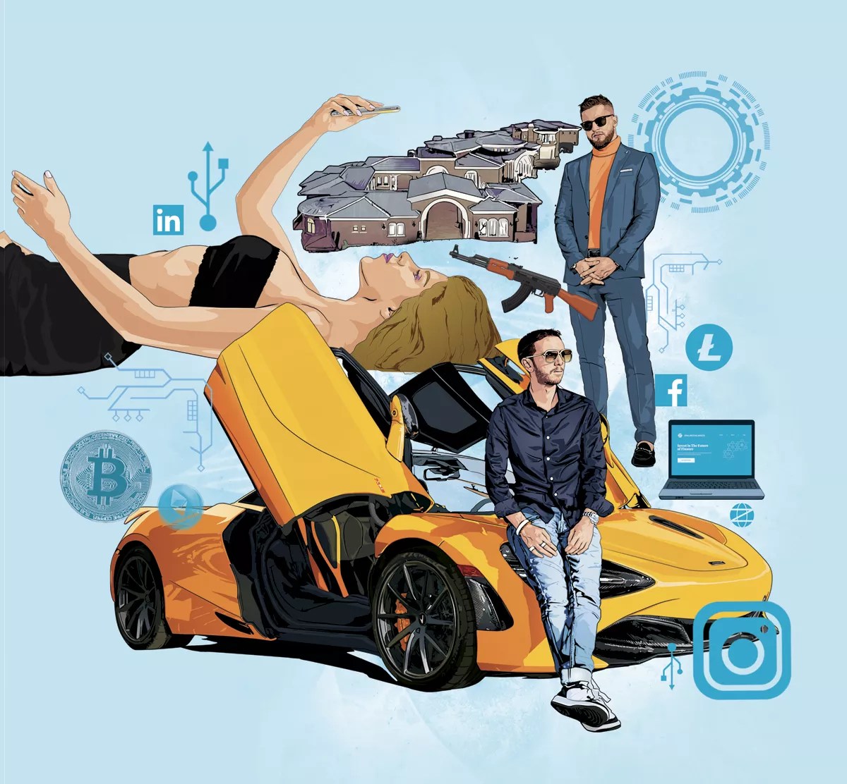 Influencers, Guns & Money: The Brazen Reign of Scottsdale’s Kryp+0 K!ng