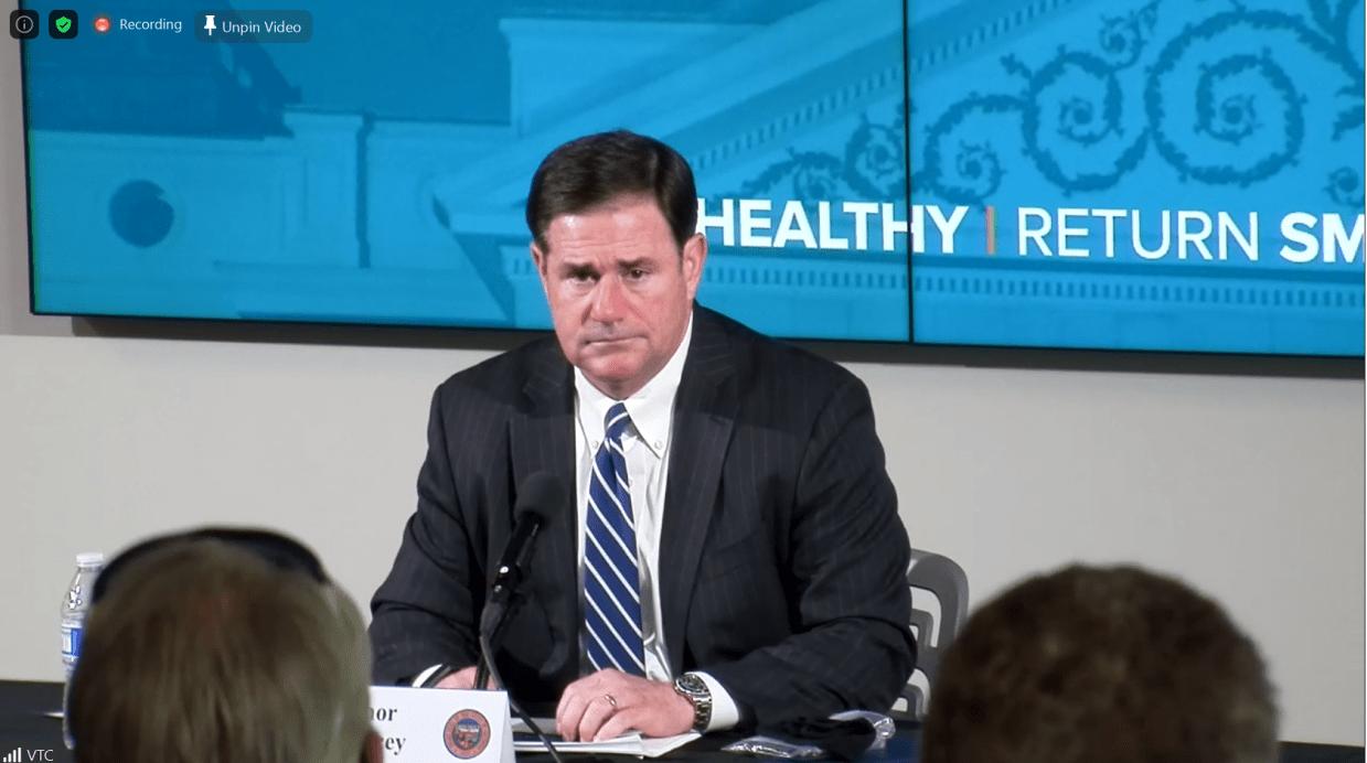 In ‘Dark Day For Arizona,’ Ducey Enacts 15-Week Abortion Ban, New Voter Restrictions