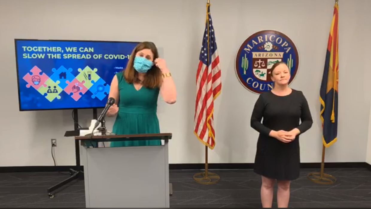 Maricopa County Changes Course On Masks As Cases Skyrocket