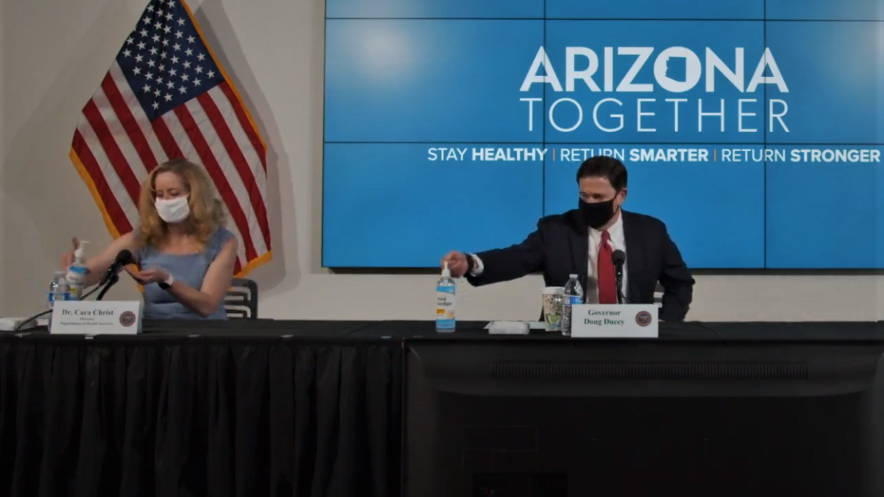 Ducey Changes Course as COVID-19 Numbers Get Bad — Really Bad