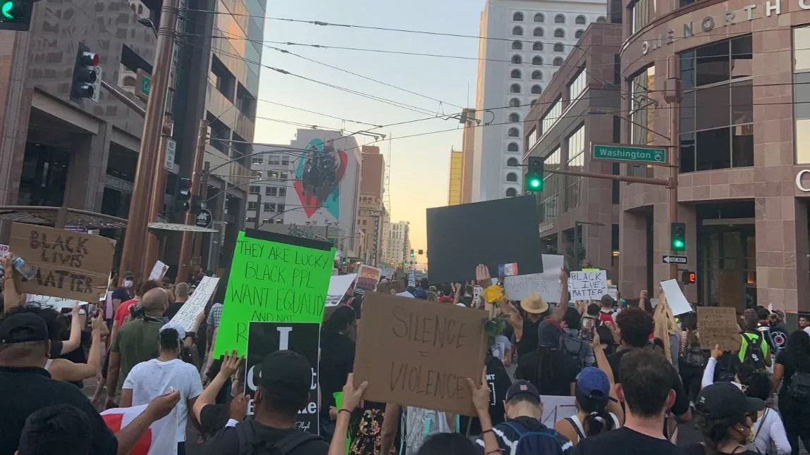 Phoenix Charter School Students Take Action to Show Black Lives Matter
