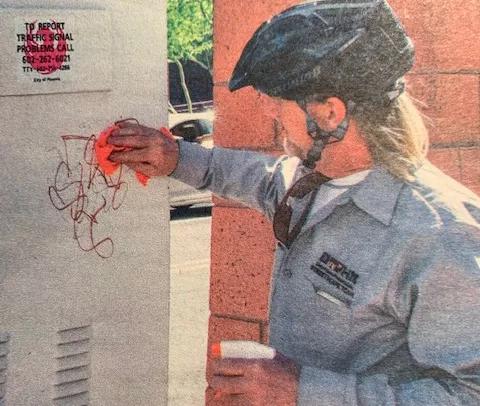 The Downtown Phoenix ‘Graffiti Houdini’ Has Covered Up His Last Tag