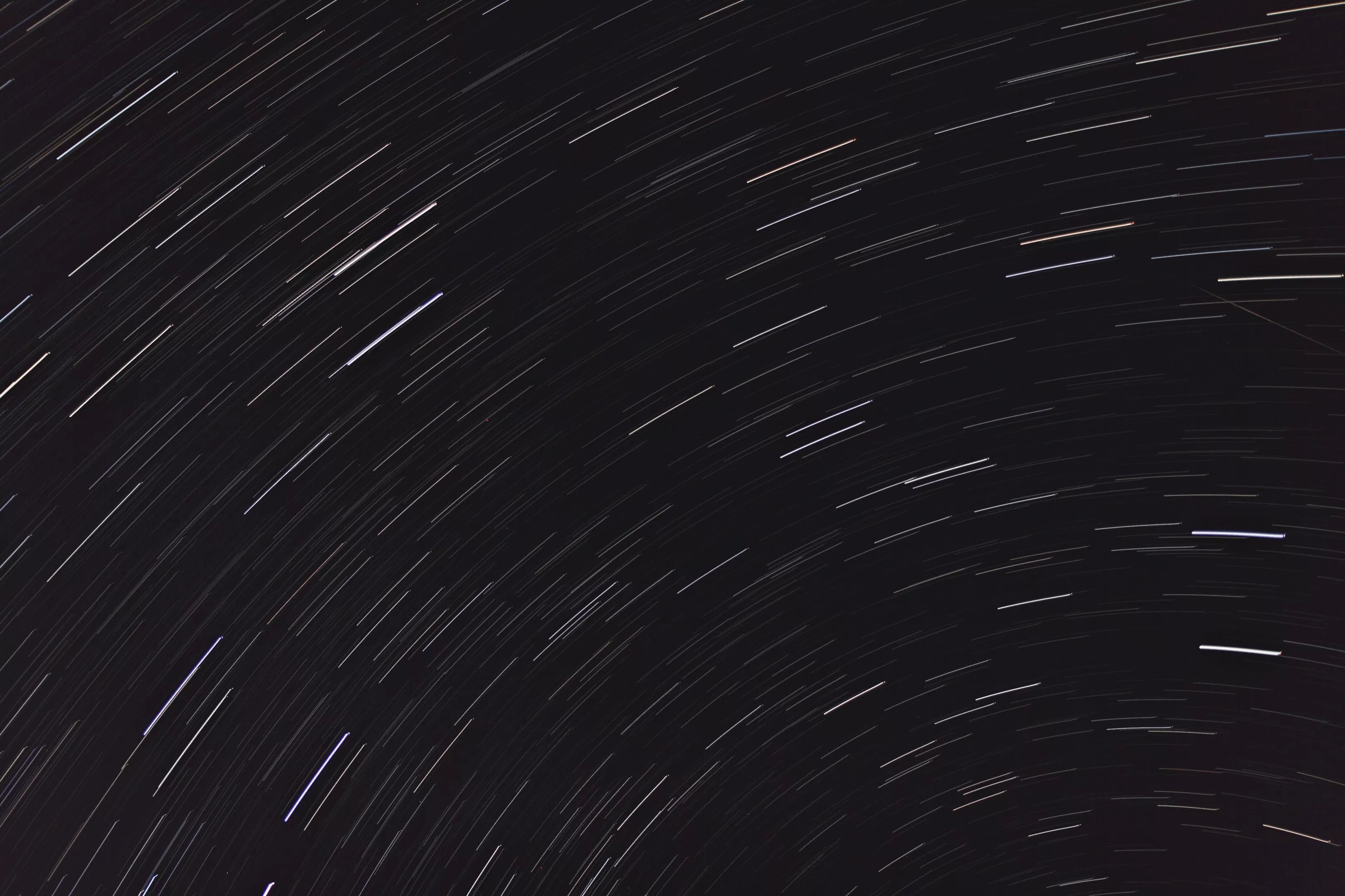 A meteor shower.