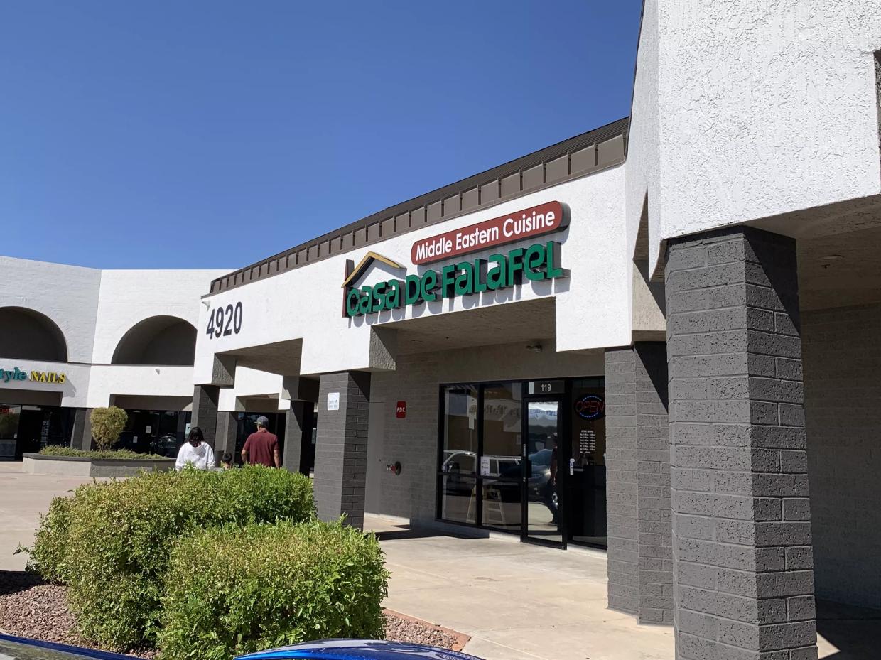 Iraqi-Owned Casa de Falafel Moves Out of Gas Station and Into Glendale Strip Mall