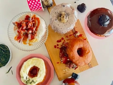 Little Miss BBQ and Chin Up Donuts Team Up for a Decadent Dessert