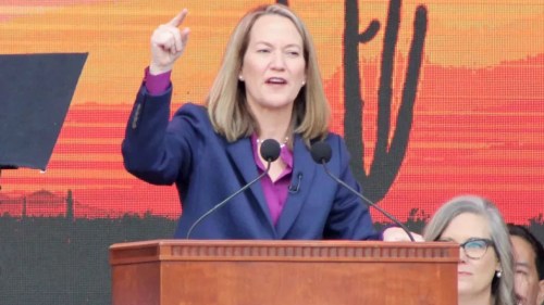 Mayes to stick with fake electors case after setback
