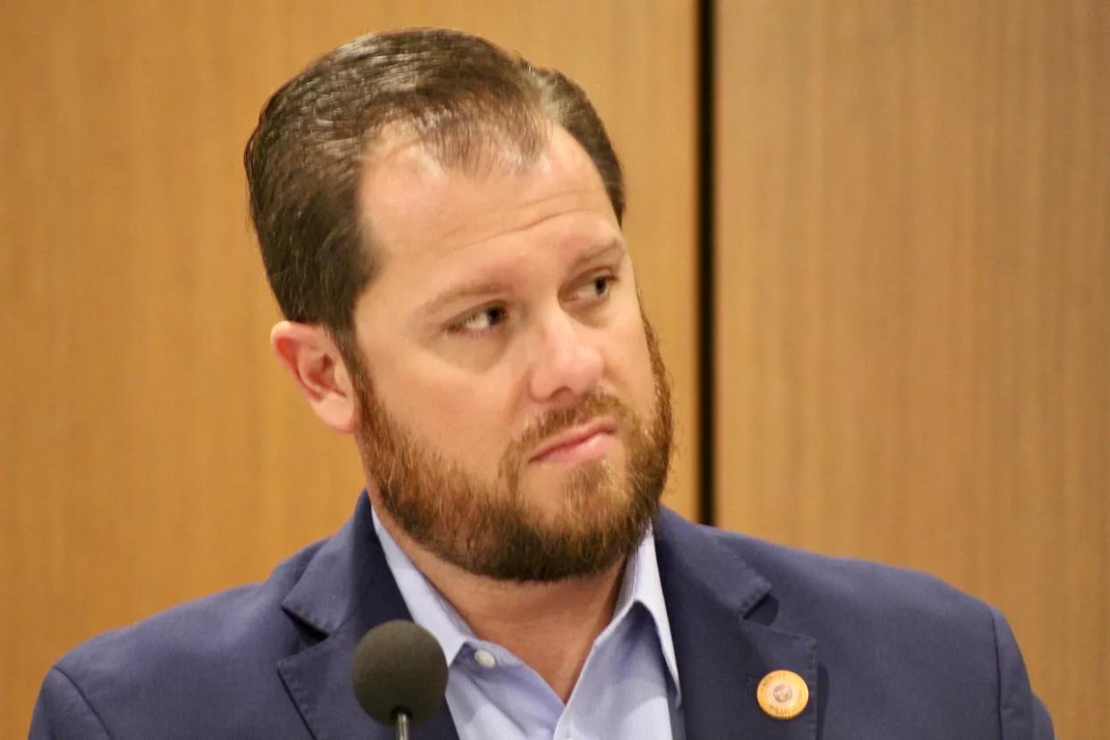 Jake Hoffman is obsessed with porn shoots at Arizona schools. It’s a false flag