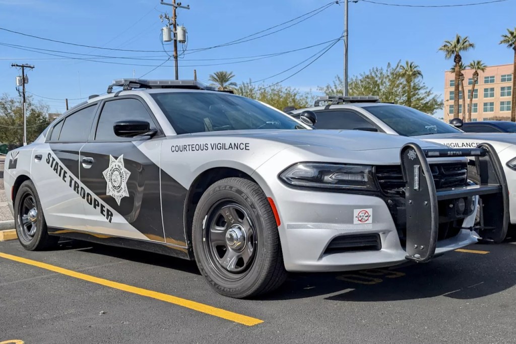 an arizona department of public safety vehicle