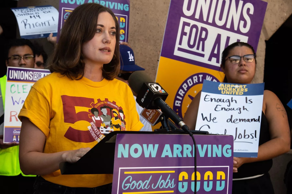 Sky Harbor workers complain of hellish conditions, low wages