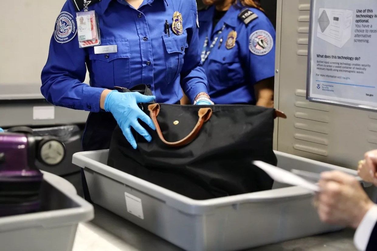 airport security checkpoint