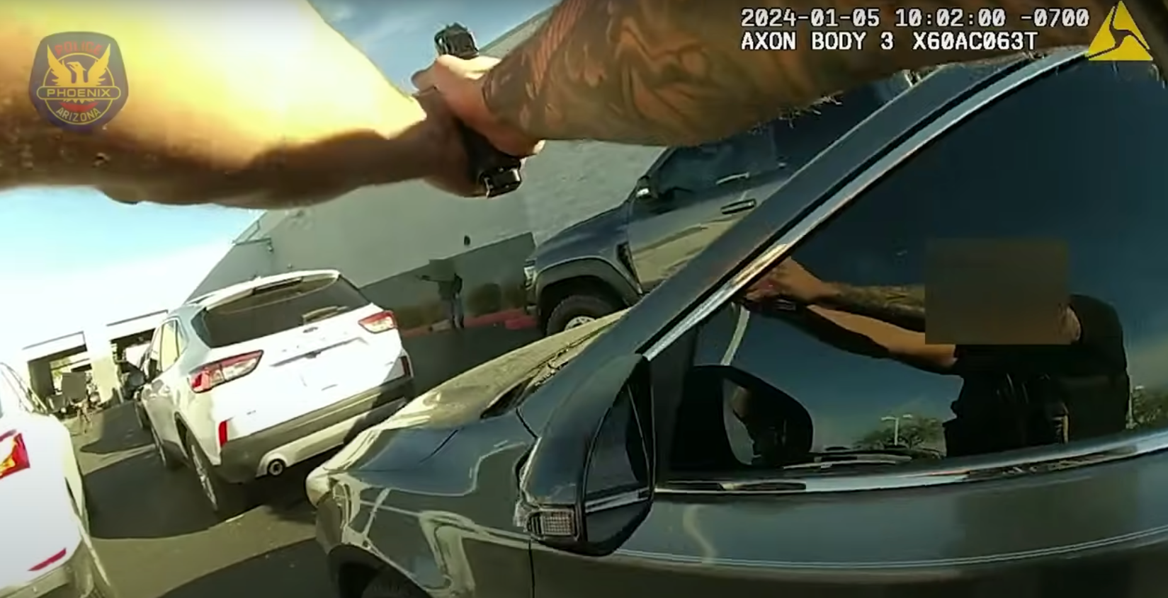 Phoenix police department body camera footage