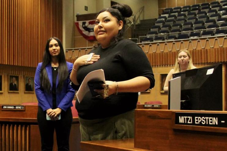 Gina Mendez, organizing director for ACE and LUCHA