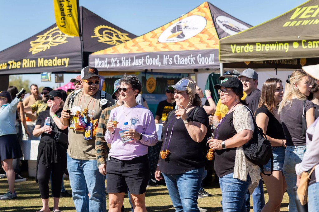 Crowd at Strong Beer Fest.