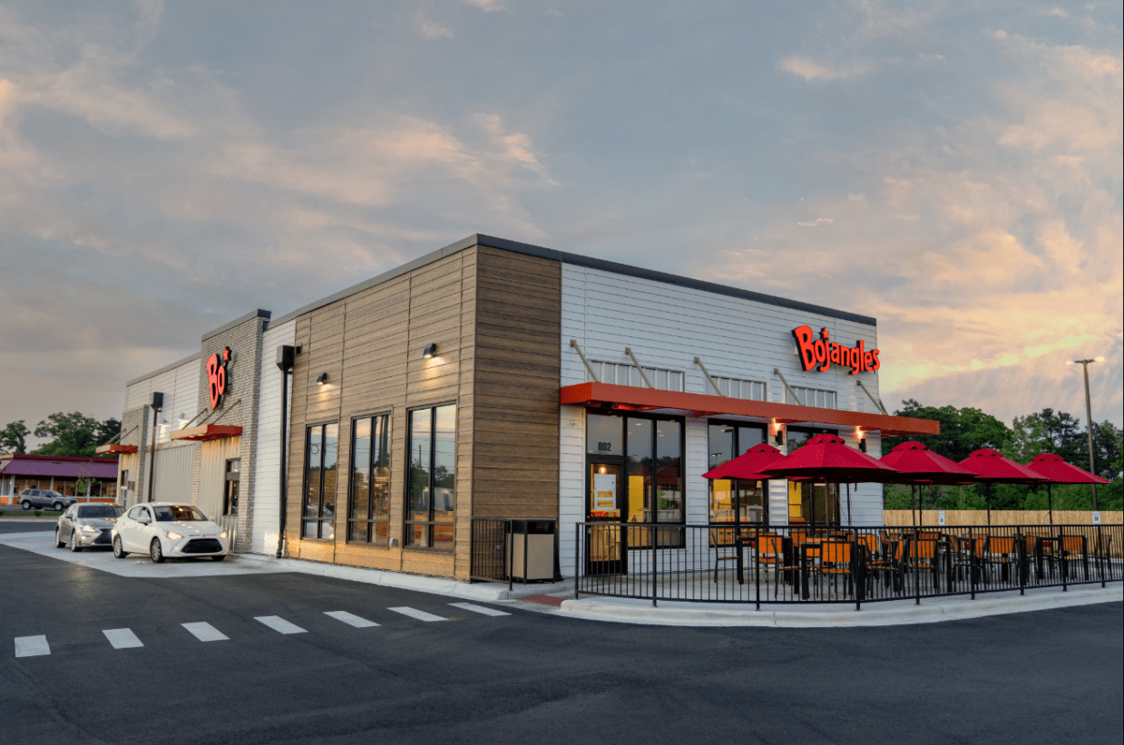 Bojangles building.