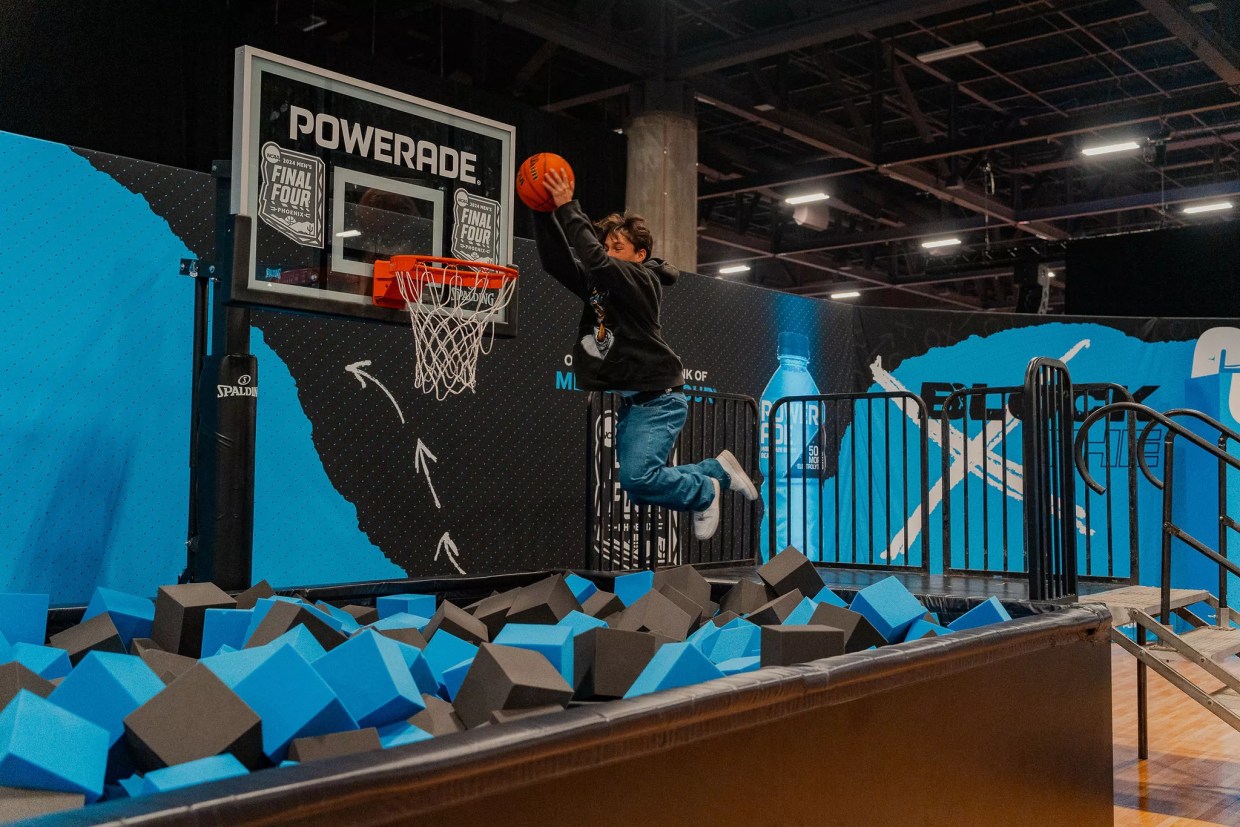 Final Four Fan Fest brought sports-themed fun to downtown Phoenix