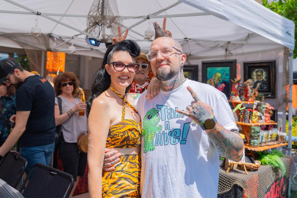 Arizona Tiki Oasis in Scottsdale was a tropical delight