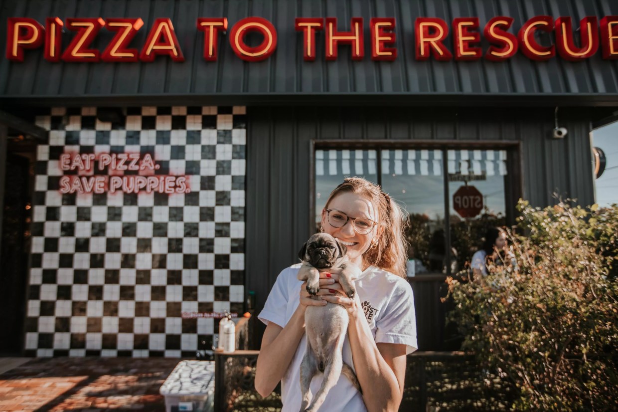 Eat pizza and save puppies at this new Phoenix pizzeria