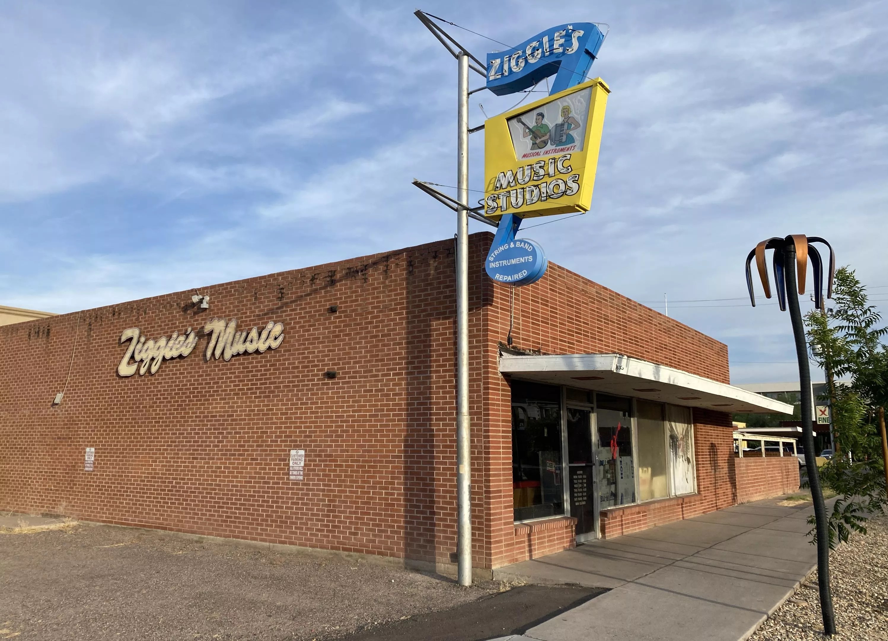 A storefront.