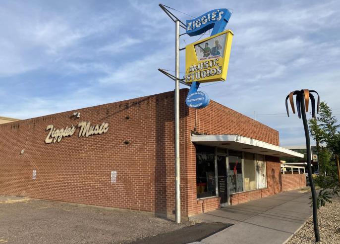 A storefront.