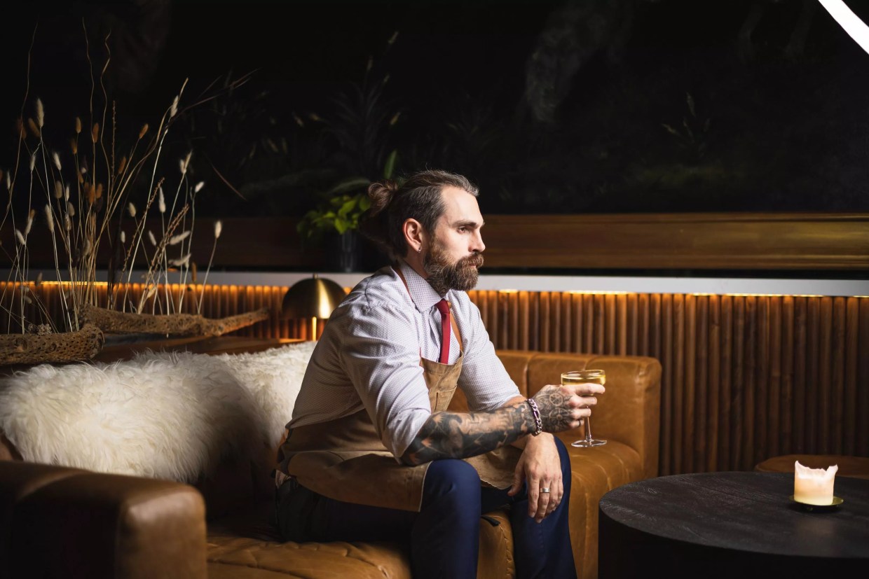 As plane-themed bar Carry On nears takeoff, cocktail pro comes aboard