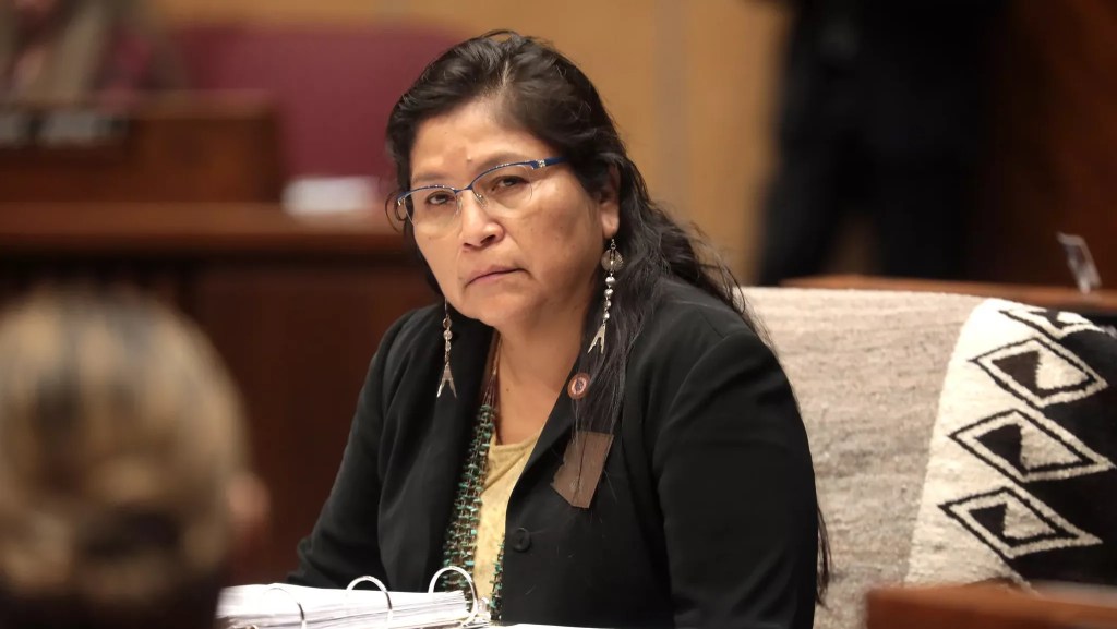 State Sen. Theresa Hatathlie