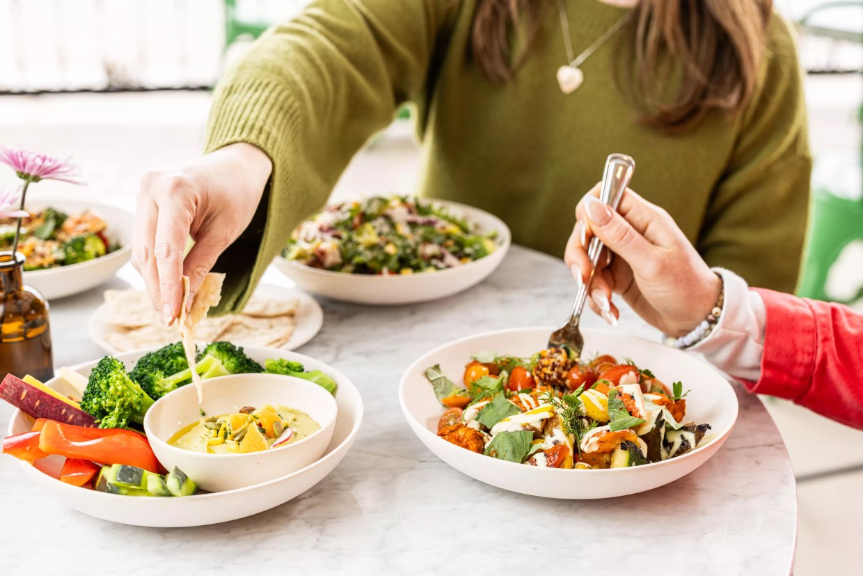 Dishes from Flower Child