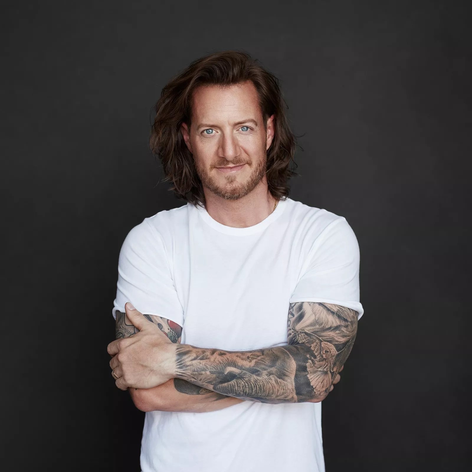 A portrait of a man.
