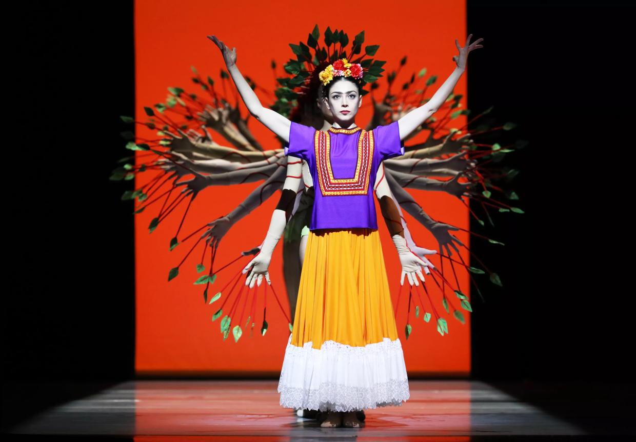 A scene from a ballet.