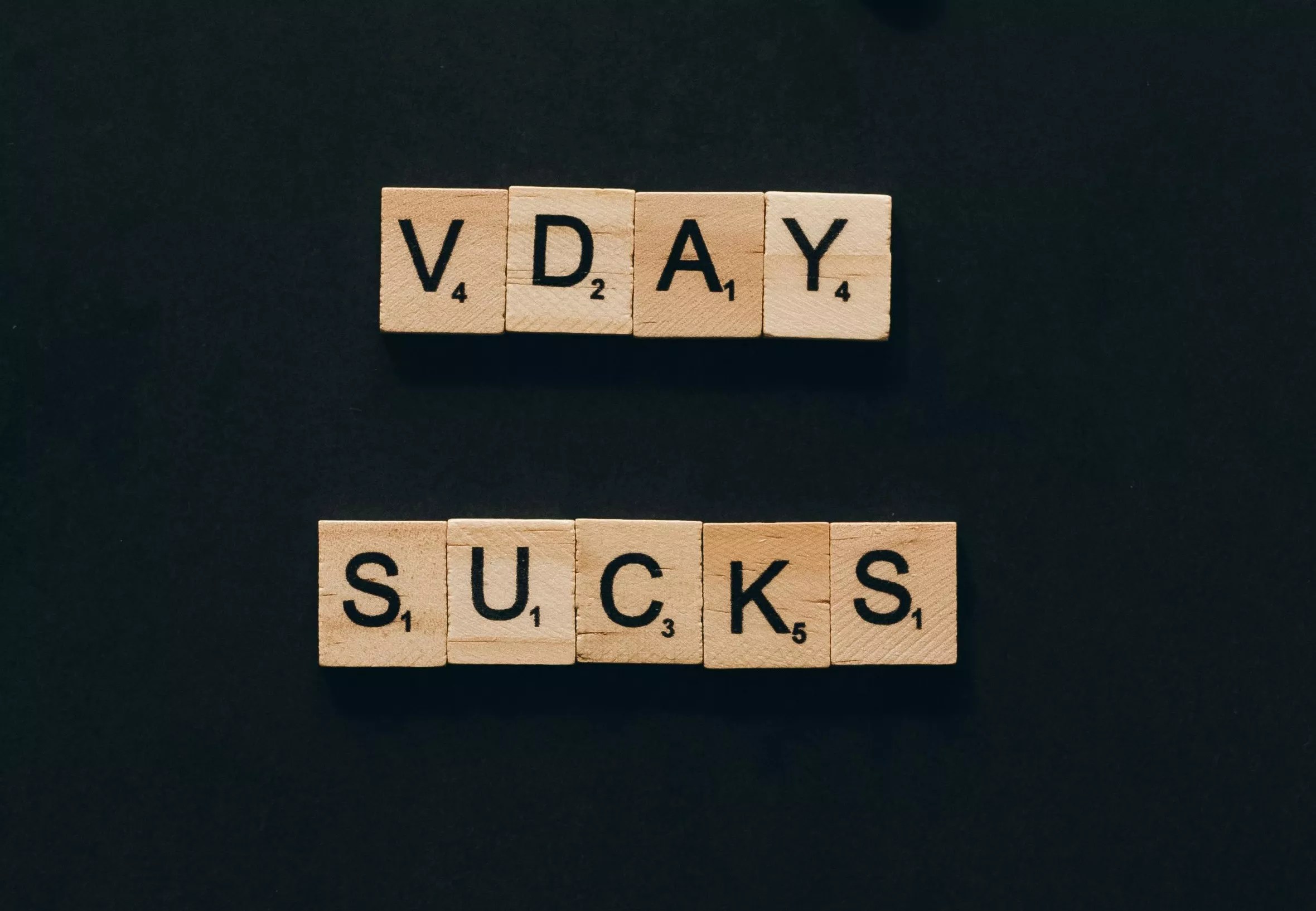 Scrabble tiles