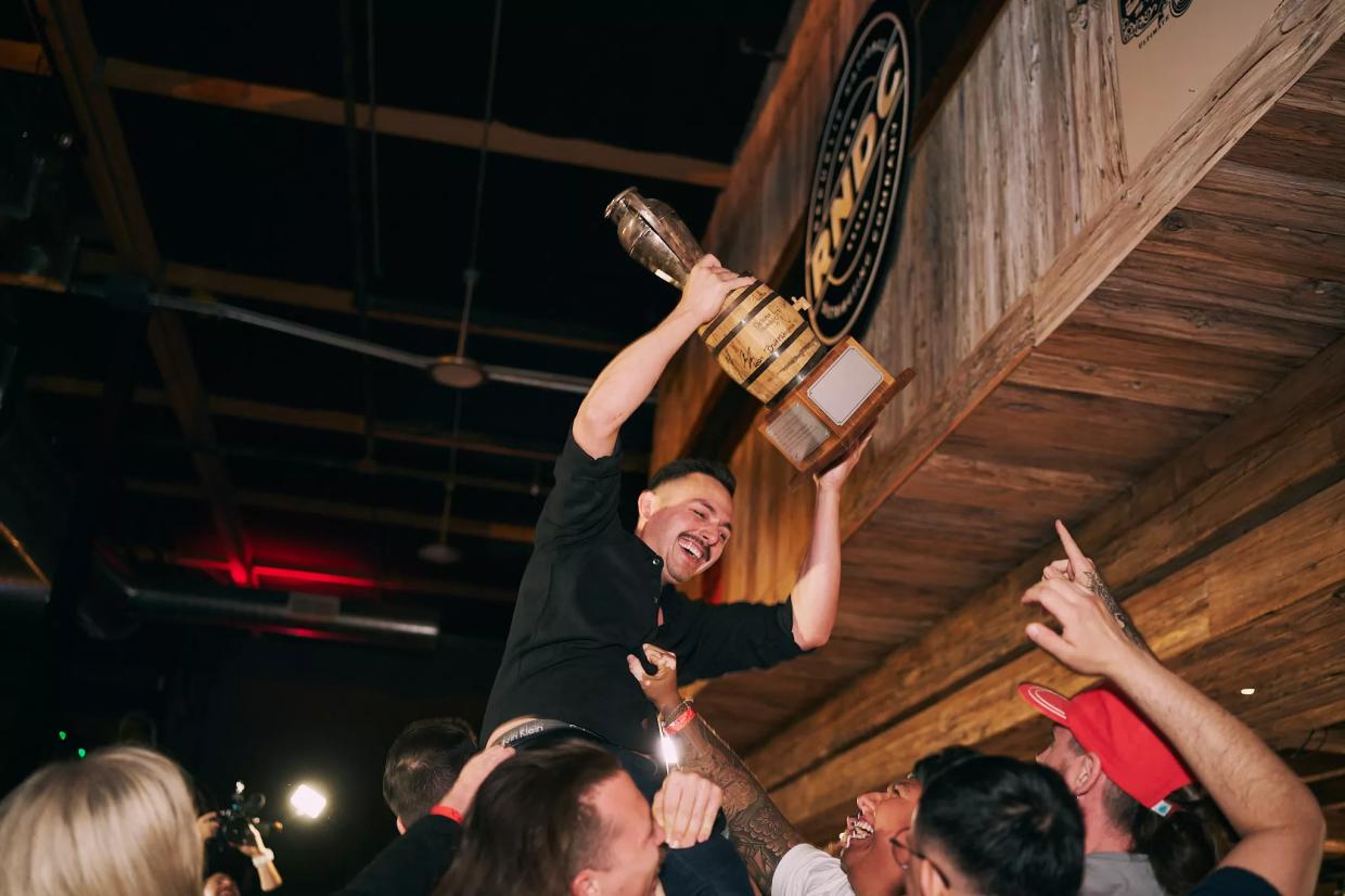 Bartender from Carry On takes home the trophy at Last Slinger Standing