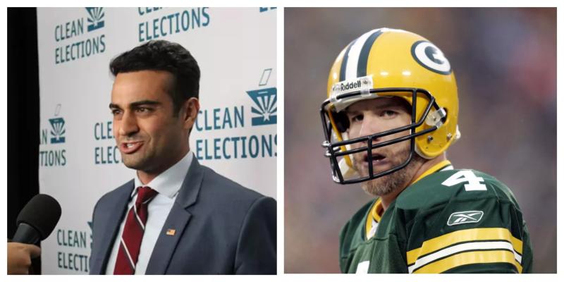 abe hamadeh and brett favre