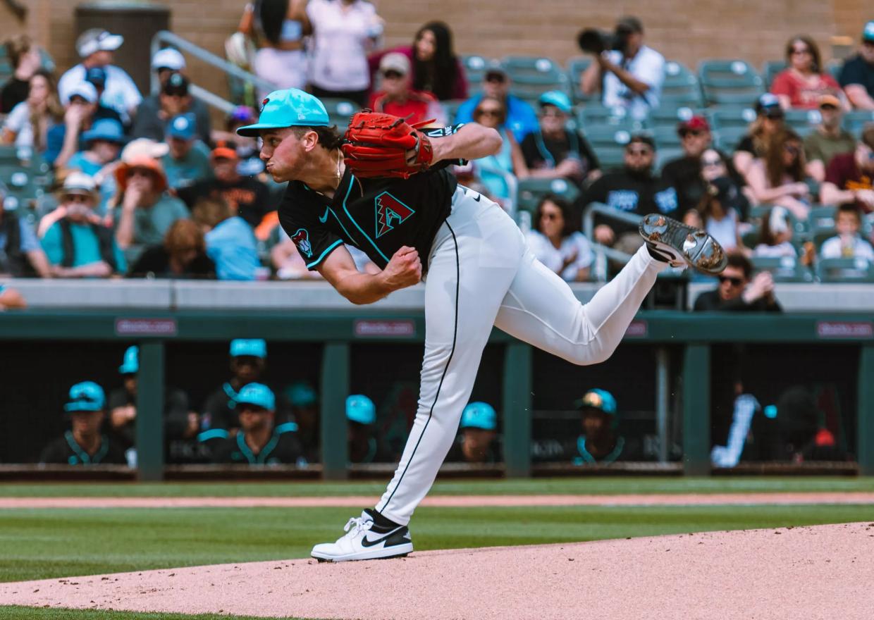 A baseball player