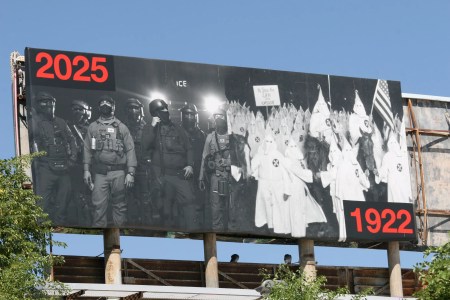 New Phoenix billboard compares ICE to the Ku Klux Klan